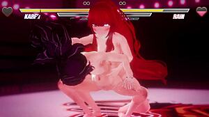 lesbian futanari sluts lick and fuck boobs and pussy