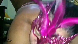 damn this fat latina bbw with huge ass and tits spreads her hairy pussy for licking then takes deep anal creampie
