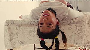 i bound hot spanish pawg in ropes for intense anal play and sloppy throat work denying her climax