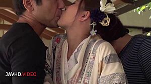 Aoi Mizuno Delivers Steamy Triple Blowjobs Outdoors