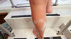 Does big ass tranny fuck harder than real whores with monster cock toys?