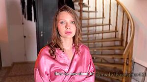 Step Mom Offers POV Fuck to Keep Secret from Step Dad