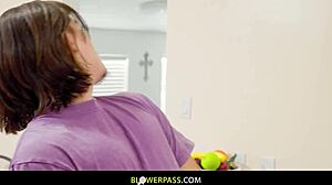 StepMom Catches StepSon's Wild Cravings!!