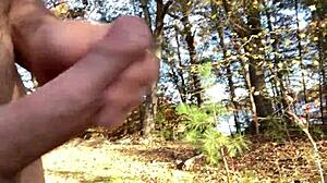 clitlicker662 flashes wet pussy and masturbates outdoors in forest update nineteen
