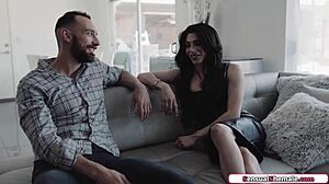 tgirl ariel demure gets bareback facefucked