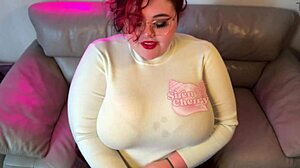 big ass bbw milf cheats with 15-inch anal dildo in her fat curvy body