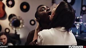 black girl double penetrated by big dick futa monsters