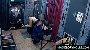 Four Strangers Gangbang Blonde Slut At Anonymous Fuck Party