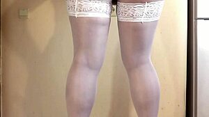 ever seen a big ass milf in stockings heels shake that hairy pussy doggy
