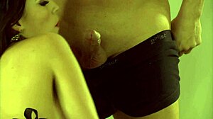 Slender Busty Beauty Offers Tight Shaved Pussy for Lick and Deep Ride