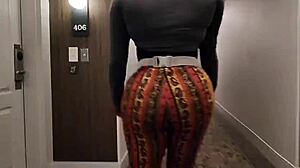 wanna watch darkchocolatebarbie shake that big ass backstage?