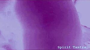 puerto rican teen couple shares close-up oral tantra with spirit music licks
