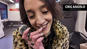 lena fire and cris angelo's private barcelona girlfriend fuck series