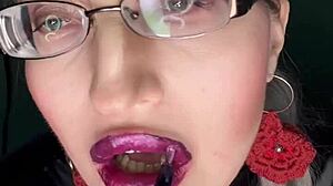 sissy kiss my lipstick lips in panties