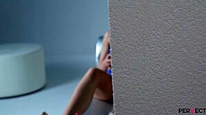 hailey haze fingers shaved pussy insanely hard