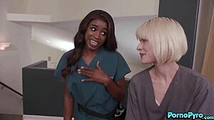 massage turns emotional as alina ali jessie saint lick nicole kitt