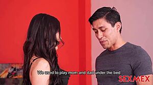 remembering fun old times with step-sis angie miller quickie sex