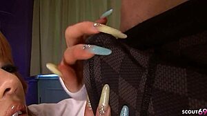 i'm cumming so hard watching this redhead japanese teen swallow my load pov