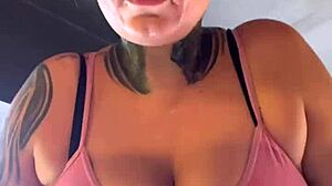Gym girl sweaty blusinha dripping down her wet pussy nearly expelled