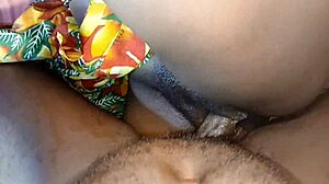 cute petite 18+ ebony teen with tight small pussy gets bent over rough doggystyle fucked hard homemade