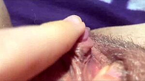 Wanna see this huge clit jerk to orgasm??