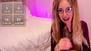 she murmurs filthy words while stroking her massive bbc shaft