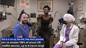 dr tampa gives rina arem a full university entrance physical with pussy spreading and orgasm