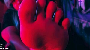 High heels goddess flaunts perfect feet toes and soles