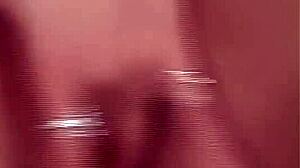 Stepmom milf auditions sucking shaved pussy on monster cock cumshot