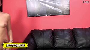 Petite Newbie Kharlie Stone Bent Over and Pounded Doggystyle by Veteran Mark Zane