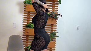 wow young black stud hammers colombian milf stepmom deep in wet pussy till he cums inside her tight hole