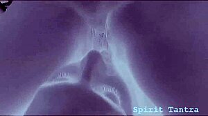 puerto rican teen couple shares close-up oral tantra with spirit music licks