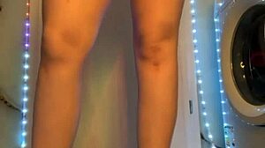 bbw teen fists her own ass hard on amateur webcam show