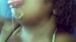 brazilian slave gags on deepthroat bdsm submission