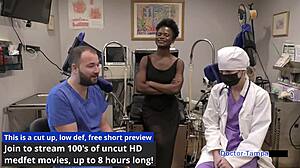 dr tampa gives rina arem a full university entrance physical with pussy spreading and orgasm
