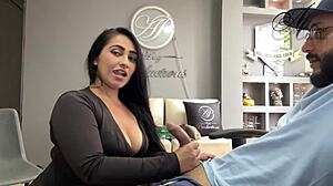 Manager Forces Contract Signing But I Beg to Deepthroat His Monster Cock Instead!