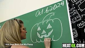 oh man slutty halloween with cory chase melanie hicks ace bigs gets me so hard