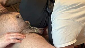 Puking Ebony Pig Deepthroats Chokes Rims Filthy in BDSM