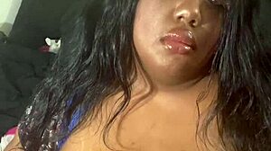 ava knightly shakes huge tits and claps fat ass with buttplug blasting music!