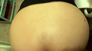 Russian whore gets toilet-lowered and fed cum straight from her ass