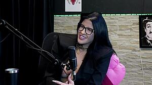 Leticia Braga shares anal tips then takes huge cock deep