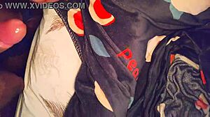 Depraved stepdad masturbates over sleeping stepdaughter then creampies her morning pussy.