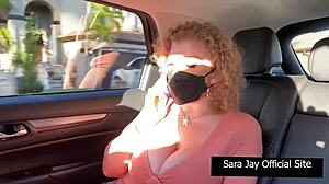 Sara Jay sneaks around begging for Mazee B's monster cock to stretch her slutty hole wide open.