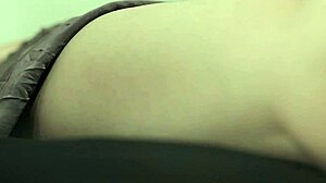 oiled curvy indo housewife in miniskirt bent over for creampie doggy and cowgirl pussy pounding