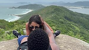 Fucking Naughty Brazilian Bareback Outdoors Creampies Her Wet Pussy!