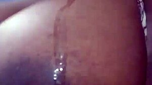 brazilian slave gags on deepthroat bdsm submission