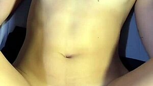 Cumming in her belly after riding