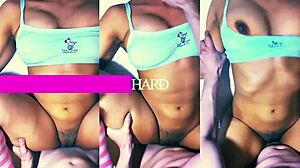 la madrastra se puso muy cachonda cuando su hijastro la agarro por el pelo