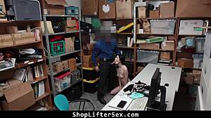 LP Officer Pounds Thief Cowgirl After Ripping Clothes Off?