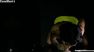 you love watching this brunette teen gloryhole blowjob cumshot right?